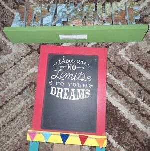 Colorful Adventure and Dream Sign Set